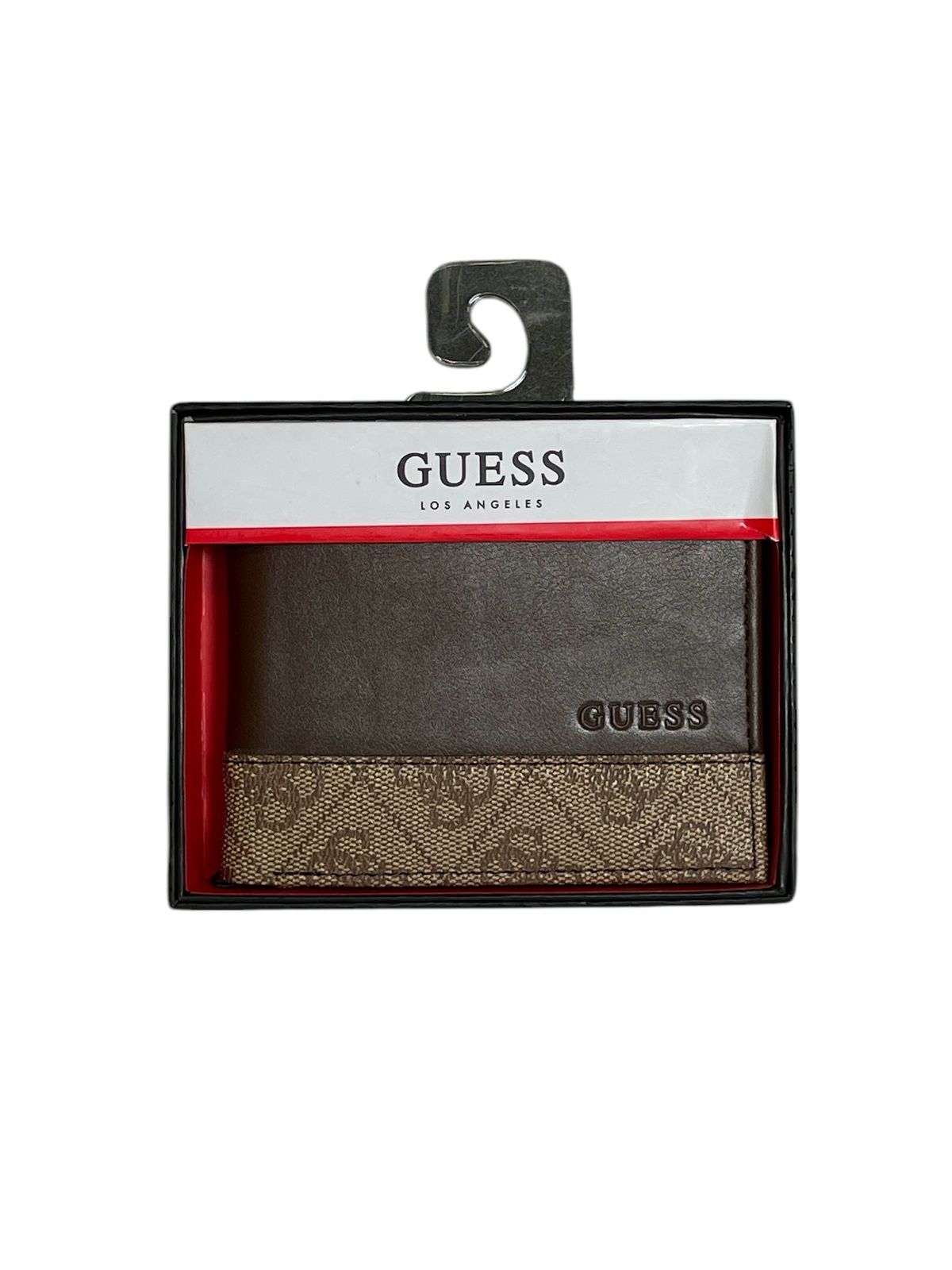 Cartera GUESS Café para Hombre - Estilo y Funcionalidad